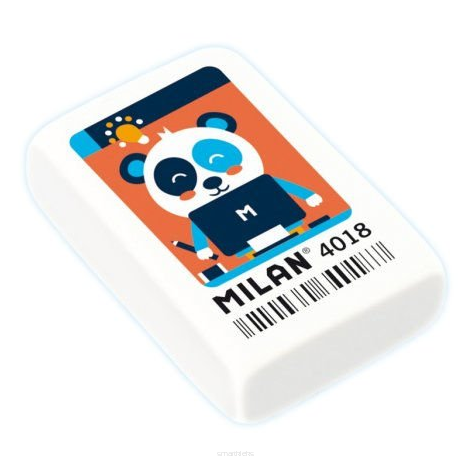 Gumka do mazania Milan Prostokątna Mix I